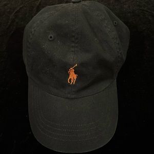 Ralph Lauren navy blue & orange baseball cap